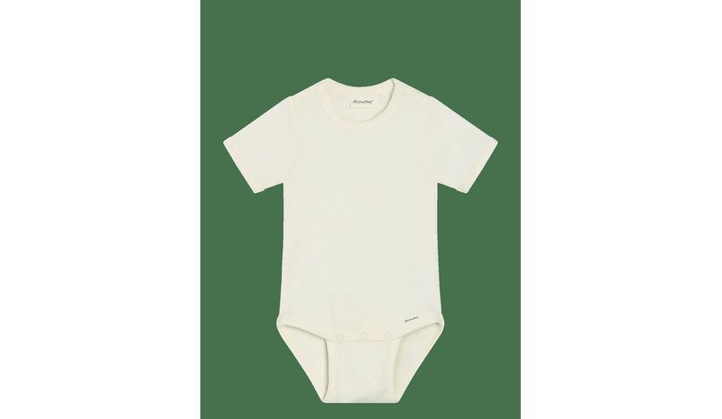 MINYMO Body Ss Rib - VANILLA ICE - 86 – kuva 1/2