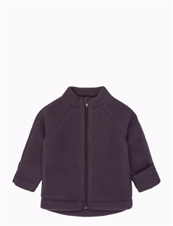 MIKK-LINE Wool Baby Jacket - PLUM PERFECT - 80 – kuva 1/2