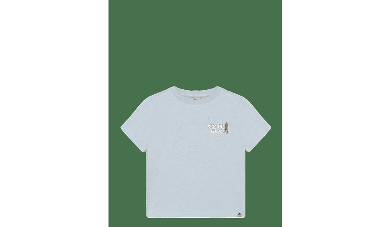 DAILY 7 T-Shirt Backprint - CELESTIAL BLUE - 110 – kuva 1/2