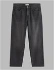 LINDEX Baggy Jeans - BLACK - 170