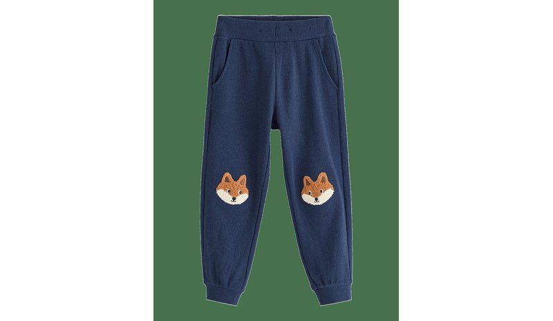 LINDEX Waffled Joggers - DARK BLUE - 122 – kuva 1/2