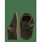 MELTON Suede Slippers - DARK OLIVE - 23/24 – kuva 1
