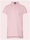 RALPH LAUREN KIDS Stretch Cotton Mesh Polo Shirt - HINT OF PINK - 154-158