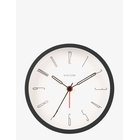 KARLSSON Alarm Clock Belle Numbers Iron Black - BLACK - Ø11X5X cm