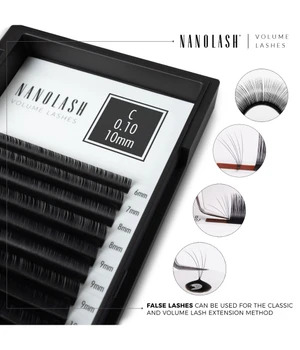Nanolash Volume Lashes 0.05 D 6-13 mm