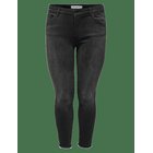 ONLY CARMAKOMA Carwilly Reg Ank Skinny Jeans Black Noos - BLACK - 54 x 32