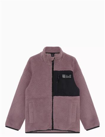 COLOR KIDS Teddy Jacket - TOADSTOOL - 116 – kuva 1/3
