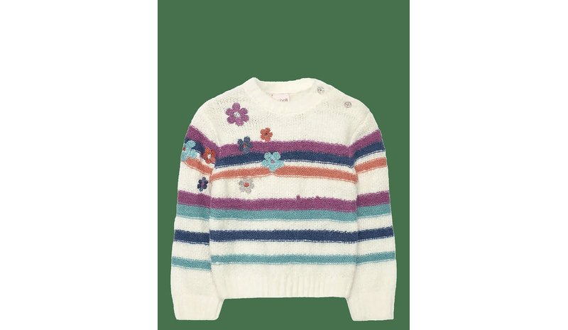 BOBOLI Knitwear Pullover - OFF WHITE - 122