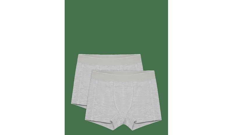 MINYMO Boxers 2-Pack - MEDIUMGREYMELANGE - 134 – kuva 1/2