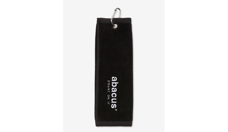 ABACUS Bag Towel Abacus Logo - BLACK - One Size – kuva 1/2