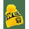 NEH Shf Knitted Hat Yellow/Blue - YELLOW/BLUE - One Size – kuva 1