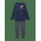 MANGO Striped Long Pyjamas - NAVY - 9-10 – kuva 1
