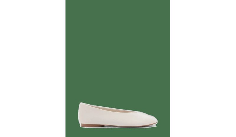 MANGO Classic Ballet Flat - NATURAL WHITE - 31 – kuva 1/2