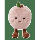 TEDDYKOMPANIET Teddy Fruits, Äpple - PINK - 11 cm