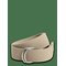 MANGO Leather Mixed Belt - LIGHT BEIGE - 100 – kuva 1