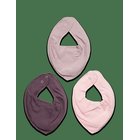 FIXONI Bandana Bibs 3-Pack - ROSE - One Size