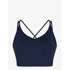 ZEBDIA Sports Bra W./Slim Straps - NAVY - XL