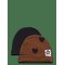 MINI RODINI Basic Hearts Baby Beanie 2-Pack - MULTI - 40-42 – kuva 1