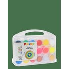 PRIMO Poster Paint 18 Pots - Metallic Neon - MULTI - One Size