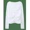 NAME IT Nkfbira Ls Slim Top - CLOUD DANCER - 146-152 – kuva 1