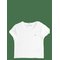 TOMMY HILFIGER Essential Rib Top Ss - WHITE - 164 – kuva 1