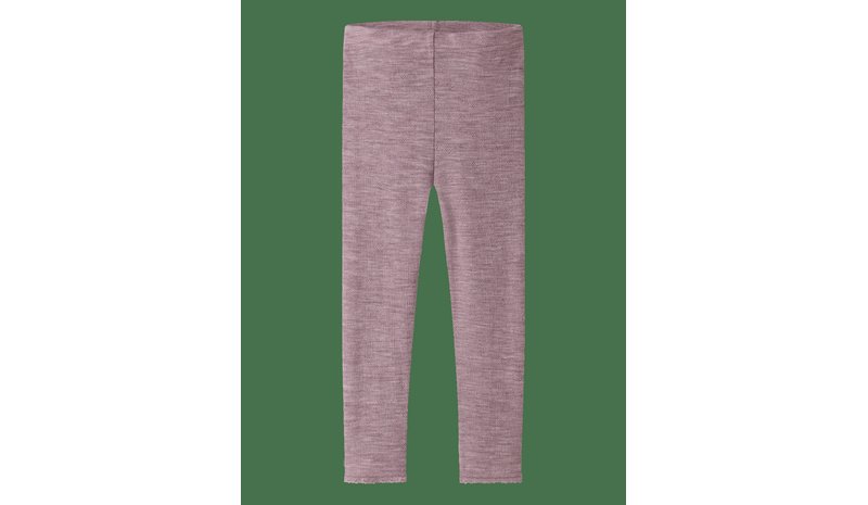 NAME IT Nmfwang Wool Needle Legging Solid Noos - TOADSTOOL - 92 – kuva 1/2