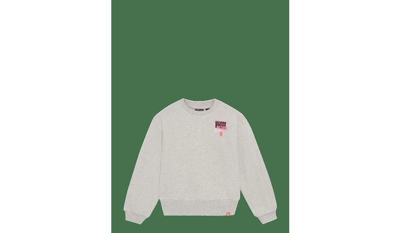INDIAN BLUE JEANS Sweater Melange - CLOUD - 116