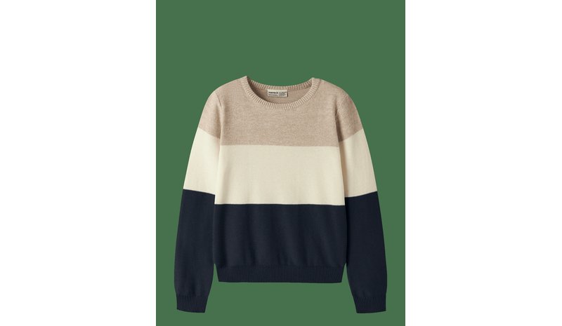 NAME IT Nkmvohan Ls Knit - SESAME - 122-128 – kuva 1/2