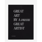 PRINTWORKS Frame Book - Great Art, Black - BLACK - 25.0X 2.0X 34.0 cm