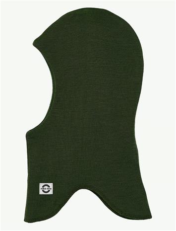 MIKK-LINE Wool Fullface - Solid W. Windstop - KOMBU GREEN - 74/80 – kuva 1/2