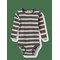 WHEAT Body L/S Freddie - GREYBLUE STRIPE - 80 – kuva 1