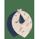 PIPPI Bib Muslin W. Aop (2-Pack) - BIG DIPPER - One Size