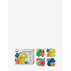 SUNTOY Avenir - Puzzle Dinosaurs 4 I 1 - MULTI COLOURED - One Size