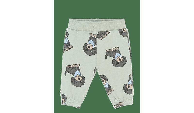 THE NEW Tnsbsofus Sweatpants - AQUA GRAY AOP - 86 – kuva 1/2