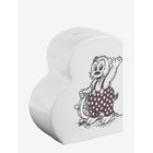 METTE DITMER Rasmus Klump Money Bank - BLACK/RED PRINT - H:12 cm