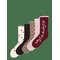 MINIPOP Mpopmena Bamboo Socks 5-Pack - COFFEE BROWN - 19/22 – kuva 1