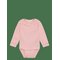 MINYMO Body Ls Rib - SILVER PINK - 80 – kuva 1