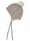 WHEAT Knit Bonnet Pomma - GREY MOON - 3-9M – kuva 1