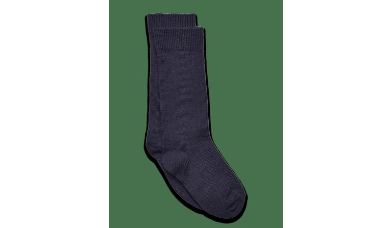 MP DENMARK Wool Rib Knee Socks - NAVY - 40/42 – kuva 1/2