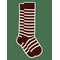 MP DENMARK Elis Knee Socks - WINE RED - 29/32 – kuva 1