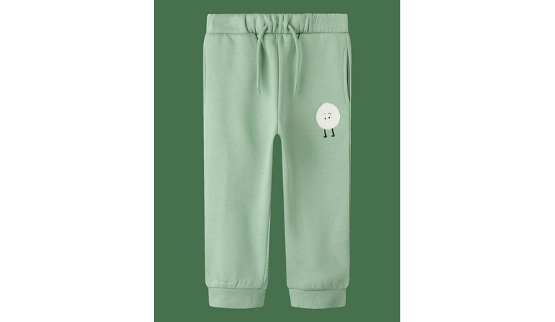 NAME IT Nmmolav Nreg Pant Swe Bru - BASIL - 116 – kuva 1/2