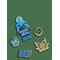 CROCS 4Lw Ninjago Jay 5Pck - WHITE - One Size – kuva 1