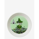 ARABIA Moomin Plate Ø19Cm Snufkin - GREEN - Ø 19 cm