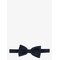 PORTIA 1924 Solid Bow Tie Polyester - DARK BLUE - One Size – kuva 1