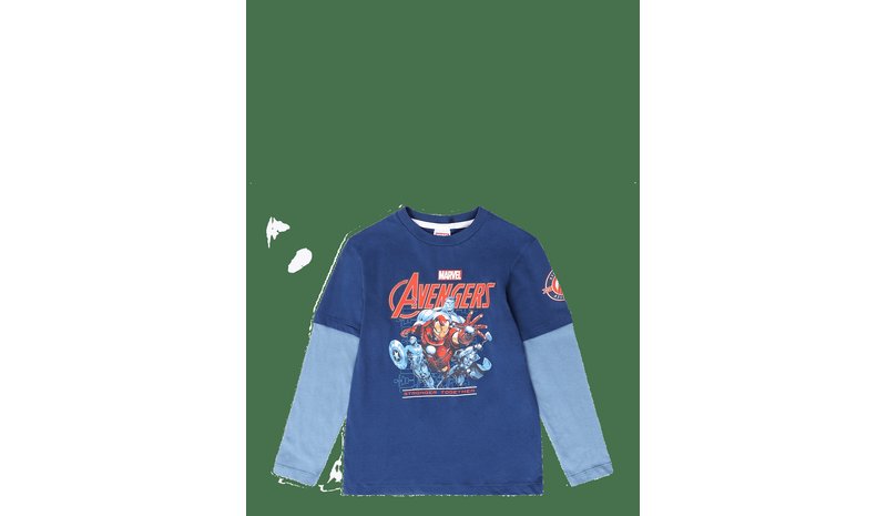 MARVEL Tshirt - NAVY - 140 – kuva 1/2