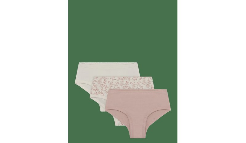 CELAVI Briefs 3-Pack - SNOW WHITE - 110 – kuva 1/2