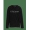 TOM TAILOR Printed Longsleeve - BLACK - S – kuva 1