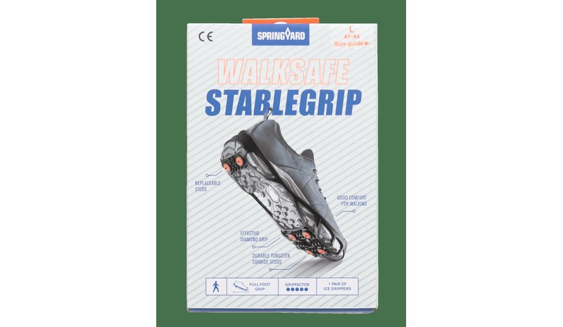 SPRINGYARD Stablegrip Walksafe - BLACK - L 41-44 – kuva 1/4