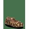 MANGO Leopard-Print Leather Ballerinas - BLACK - 25 – kuva 1