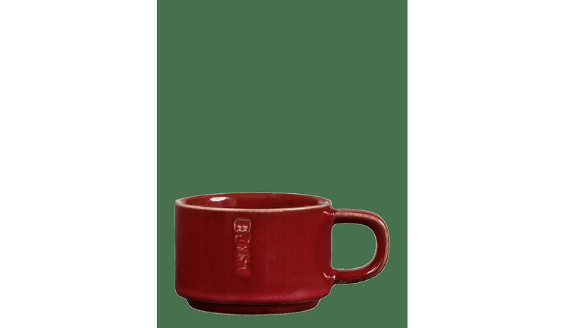 ERNST Small Mug - RED - 10 CL